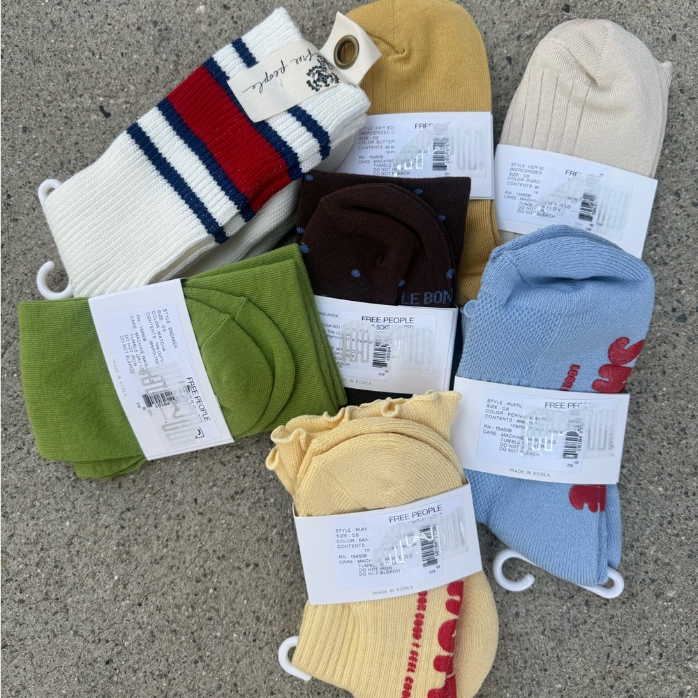 Le Bon Shoppe Women's Casual Sock Collection - Multicolor - Picture 2 of 9